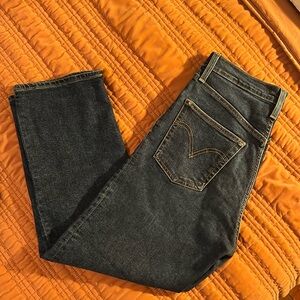 Levi's High Rise Jeans - Dark Blue
